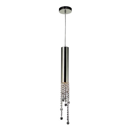 Plc Lighting One Light Mini Pendant Trento Collection 81741 PC